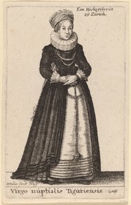 A tiguri menyegzői szűz alkotó: Wenceslaus Hollar