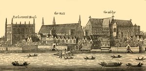 Westminster 1640-ben, 1881-ben. alkotó: Wenceslaus Hollar