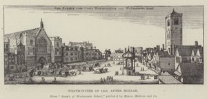Westminster 1650-ben alkotó: Wenceslaus Hollar