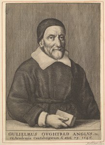 William Ooughtred, 1644. alkotó: Wenceslaus Hollar