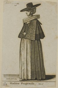 Prágai nő alkotó: Wenceslaus Hollar