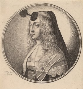 Antwerpeni nő, 1643. alkotó: Wenceslaus Hollar
