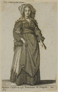 Calabria nő alkotó: Wenceslaus Hollar