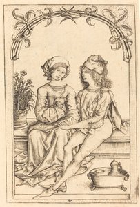 A szeretők alkotó: Wenzel von Olmutz after Master of the Housebook