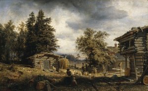 Kunyhó Kuruban alkotó: Werner Holmberg