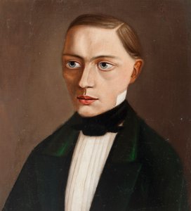 Frithiof Holmberg portréja alkotó: Werner Holmberg