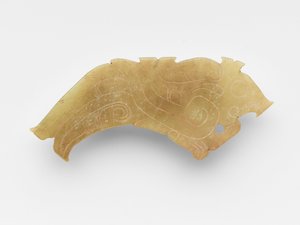 Medál madár formájú, egy párból, Kr.e. 1050-kb.950 alkotó: Western Zhou Dynasty Chinese School