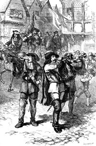 Jakab kihirdetése Bostonban, 1685 c1880