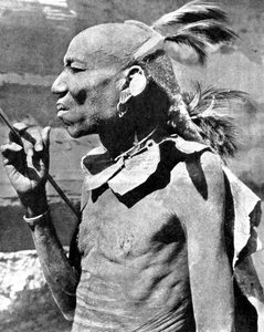 Egy turkanai törzs, Kenya, Afrika, 1936.