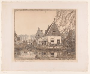 A szép zár (eredeti cím az objektumon) alkotó: Wijnand Otto Jan Nieuwenkamp (signed by artist)
