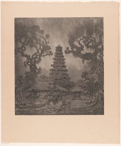 Pagoda az esőben Temple in the Rain (eredeti cím)