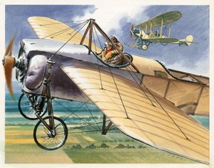Bleriot XI egyfedelű repülőgép