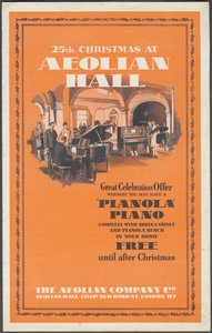 Aeolian Company Pianolas, 1920-as évek