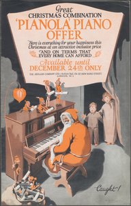 Aeolian Company Pianolas, 1920-as évek alkotó: Wilfred Fryer