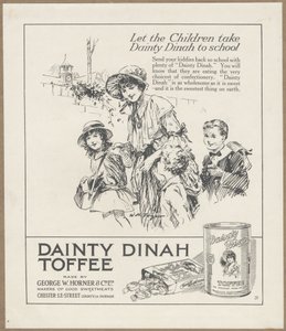 Finom Dinah Toffee, 1920 körül alkotó: Wilfred Fryer