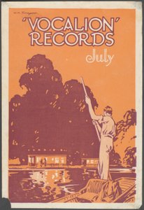 Vocalion Records Bulletin, 1920-as évek alkotó: Wilfred Fryer