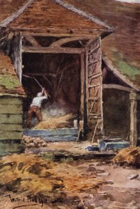 Old Abe, Flailing (színes litográfia)