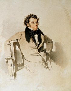 Franz Schubert ... (akvarell)