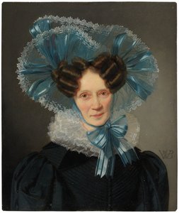 Sophia Vilhelmine Moltke grófnő, született Levetzau alkotó: Wilhelm Bendz