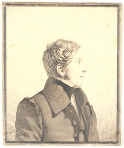 Michael Raffenberg államtanácsos portréja alkotó: Wilhelm Bendz