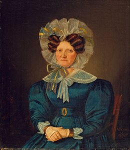 Mette Sophie Fuglsang, a művész nagynénjének portréja alkotó: Wilhelm Bendz