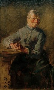 Idős nő alkotó: Wilhelm Busch