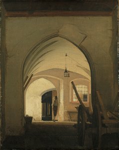 A Kocsiszínház, Partenkirchen alkotó: Wilhelm Ferdinand Bendz