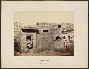 Medinet-Habou, egy thébai, premier cour alkotó: Wilhelm Hammerschmidt