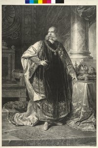 I. Ferenc József osztrák császár alkotó: Wilhelm Hecht