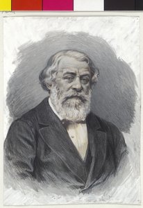 Eudoxius Hormuzaki báró (Eudoxiu Hurmuzaki) alkotó: Wilhelm Hecht