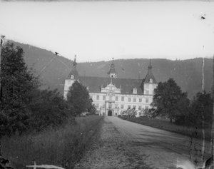 Eggenberg kastély Eggenbergben, Graz közelében alkotó: Wilhelm J. Burger