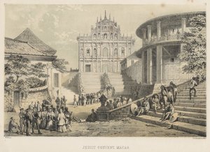Jezsuita kolostor, Makaó, 1855