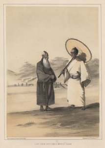 Lew Chew jelmezek, középosztály, 1855