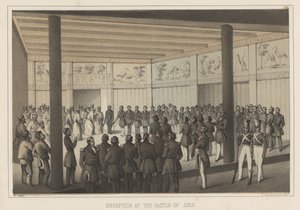 Fogadás a Shui-kastélyban, 1855 alkotó: Wilhelm Joseph Heine