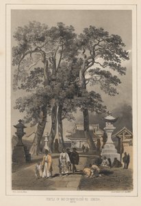 Hat-Chi-Man-Ya-Chu-Ro temploma, Simoda (Sintoo), 1855