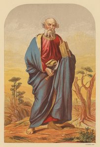 Szent Bertalan (színes litográfia)
