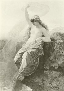 A Lorelei (mélynyomás) alkotó: Wilhelm Kray
