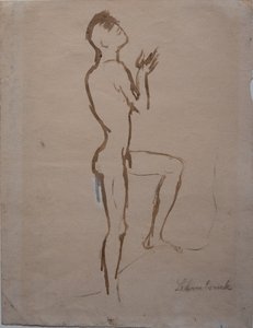 Felemelkedő ember alkotó: Wilhelm Lehmbruck