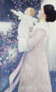 Anya és gyermek, alkotó: Wilhelm List