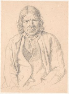Egy svéd farmer mellszobra alkotó: Wilhelm Marstrand