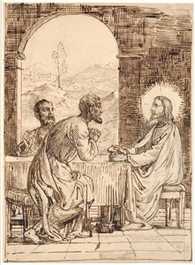 Krisztus Emmausban alkotó: Wilhelm Marstrand