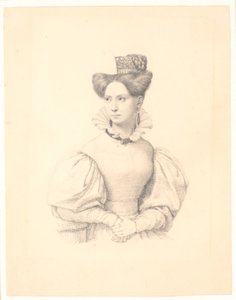 Sophie Frederikke Raffenberg portréja alkotó: Wilhelm Marstrand