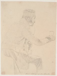 "Student Satterup by Marstrand" alkotó: Wilhelm Marstrand