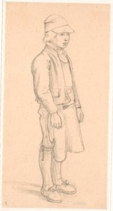 Svéd fiú sapkával alkotó: Wilhelm Marstrand