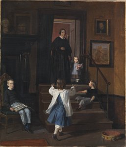 A művész családja alkotó: Wilhelm Marstrand