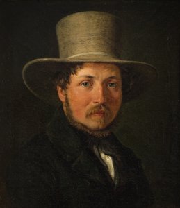 Christen Købke festő alkotó: Wilhelm Marstrand