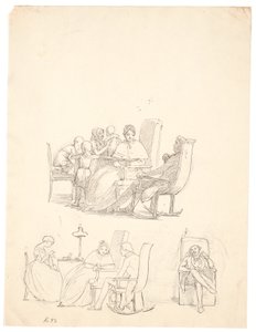 Visitscener alkotó: Wilhelm Marstrand
