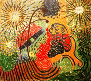 Díszkompozíció XIV alkotó: Wilhelm Morgner