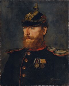 Landwehr tiszt alkotó: Wilhelm Trübner
