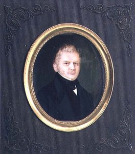 Alekszandr Muravjov portréja, 1840 körül (akvarell és gouache) alkotó: Wilhelmina Feodorovna Gebhard